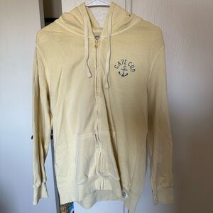 Cuffy’s Yellow Zip Hoodie